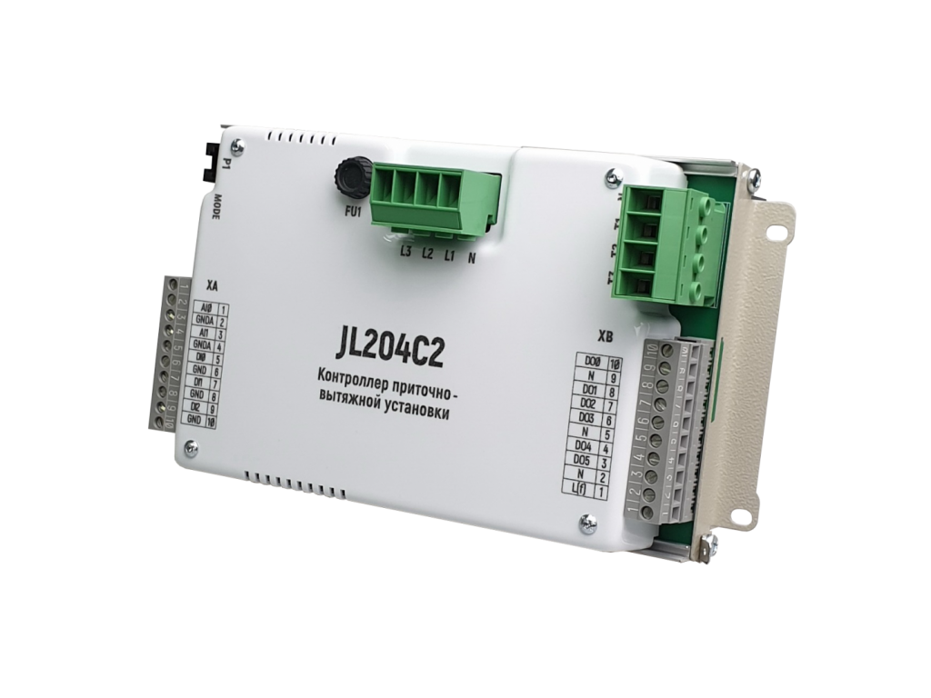 Контроллер управления приточно-вытяжной установкой JL204С2